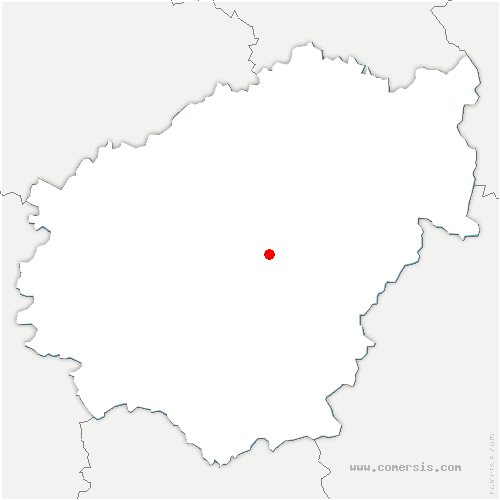 carte de localisation d'Eyrein