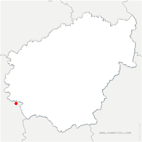 carte de localisation de Labessette