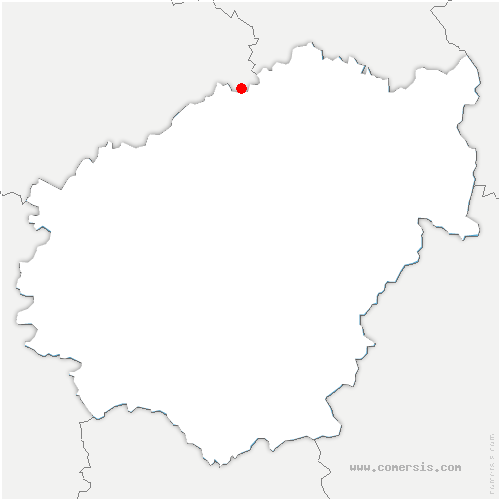 carte de localisation de Lacelle