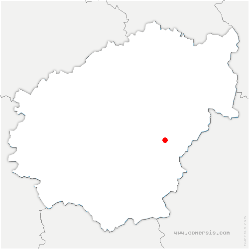 carte de localisation de Lafage-sur-Sombre