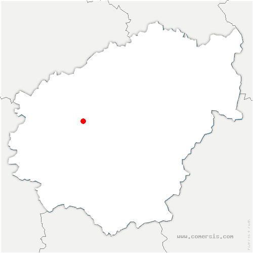 carte de localisation de Lagraulière