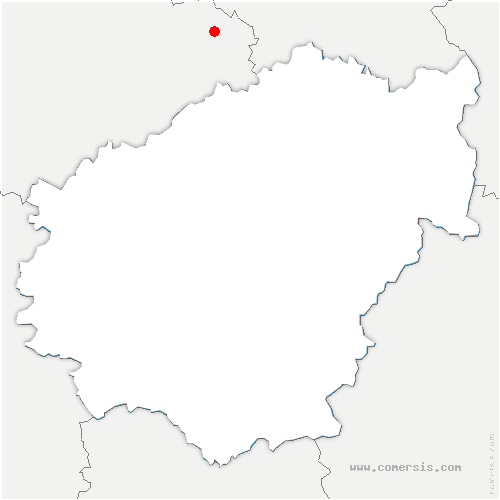 carte de localisation de Lanobre