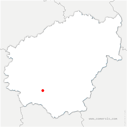 carte de localisation de Lanteuil