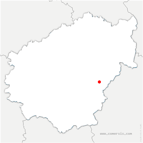 carte de localisation de Lapleau