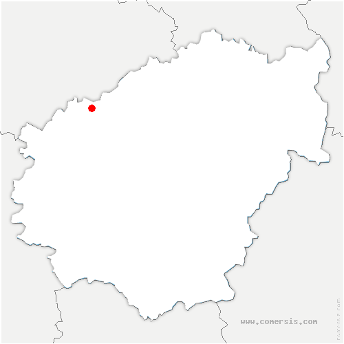 carte de localisation de Masseret