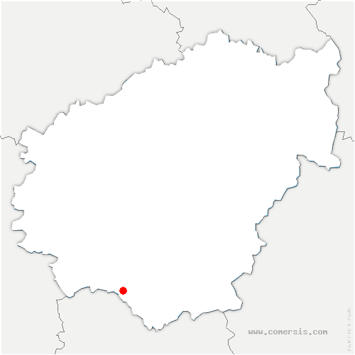 carte de localisation de Meyssac