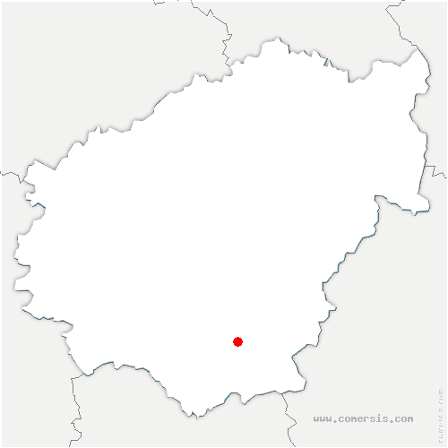 carte de localisation de Monceaux-sur-Dordogne