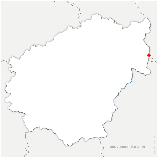 carte de localisation de Monestier-Port-Dieu