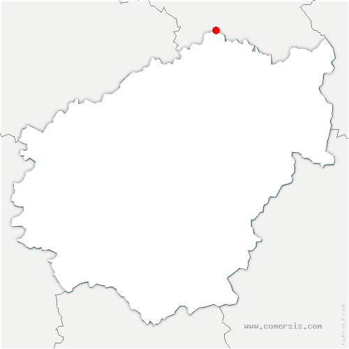 carte de localisation de Peyrelevade