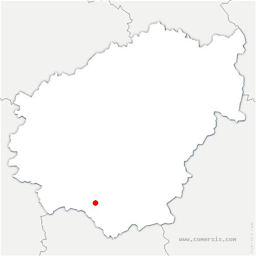 carte de localisation de Saint-Bazile-de-Meyssac