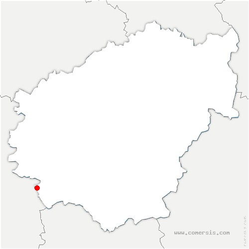 carte de localisation de Saint-Cernin-de-Larche