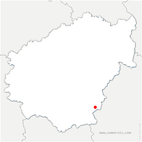 carte de localisation de Saint-Cirgues-la-Loutre