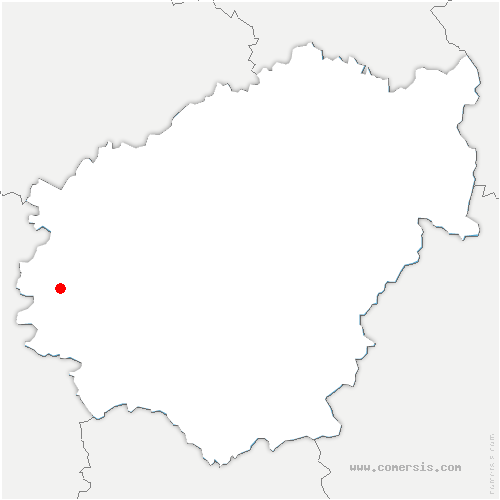 carte de localisation de Saint-Cyprien