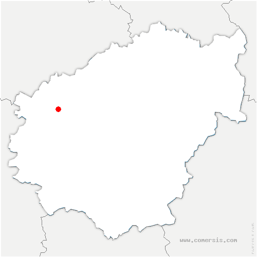 carte de localisation de Saint-Martin-Sepert
