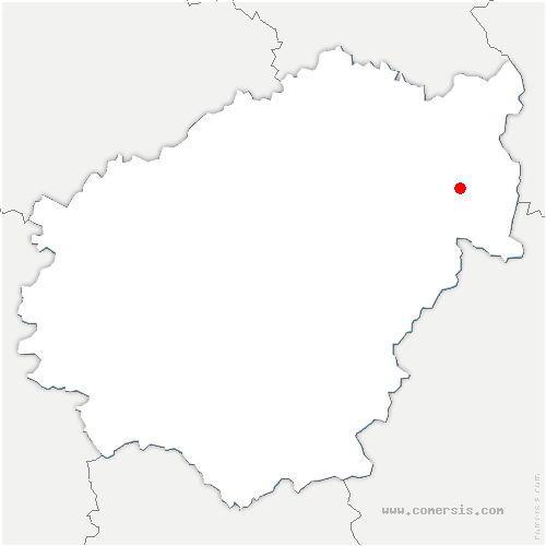 carte de localisation de Saint-Médard-Nicourby