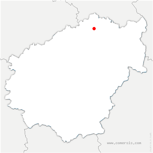 carte de localisation de Saint-Merd-les-Oussines