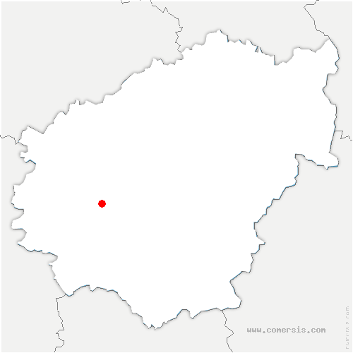 carte de localisation de Saint-Pardoux-l'Ortigier