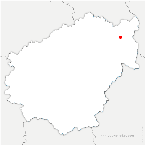carte de localisation de Saint-Pardoux-le-Neuf