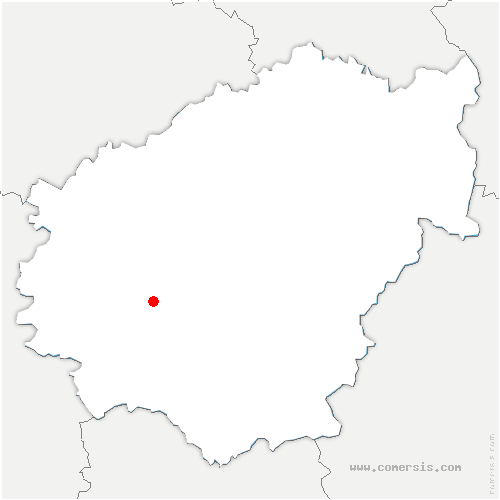 carte de localisation de Sainte-Féréole