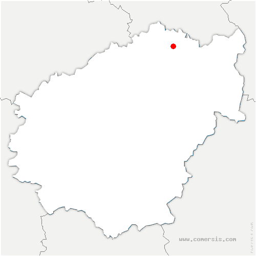 carte de localisation de Sornac