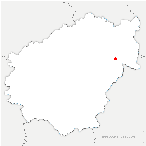 carte de localisation de Teillots