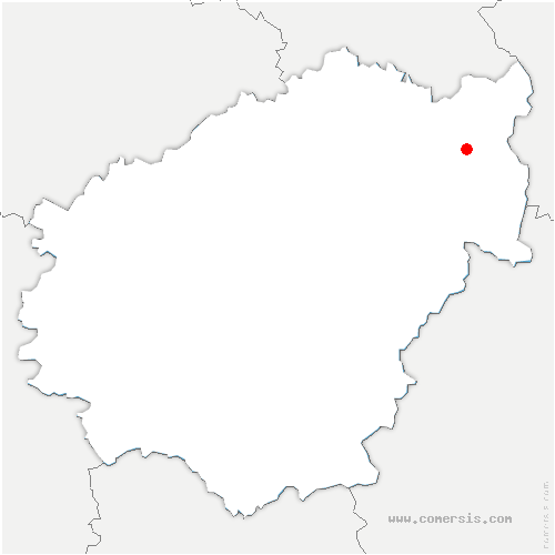 carte de localisation d'Ussel