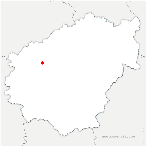 carte de localisation de Uzerche
