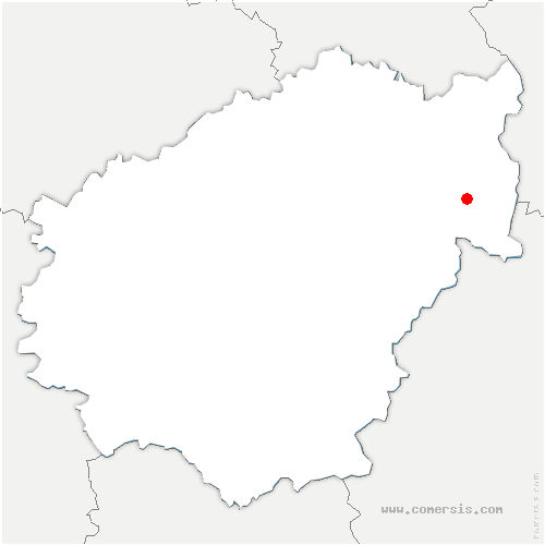 carte de localisation de Veyrières