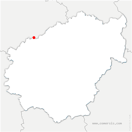 carte de localisation du Vigean