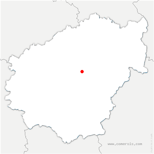 carte de localisation de Vitrac-sur-Montane