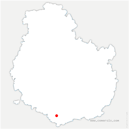 carte de localisation de Baubigny