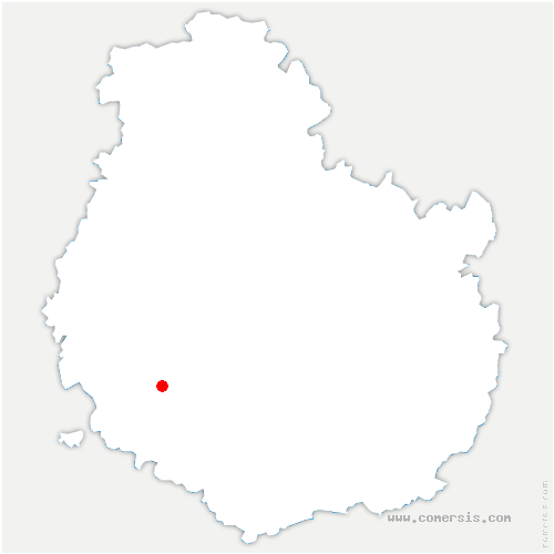 carte de localisation de Beurey-Bauguay