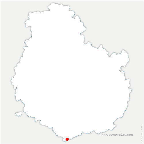 carte de localisation de Chassagne-Montrachet