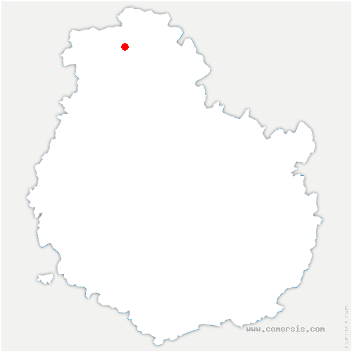 carte de localisation de Chevigny