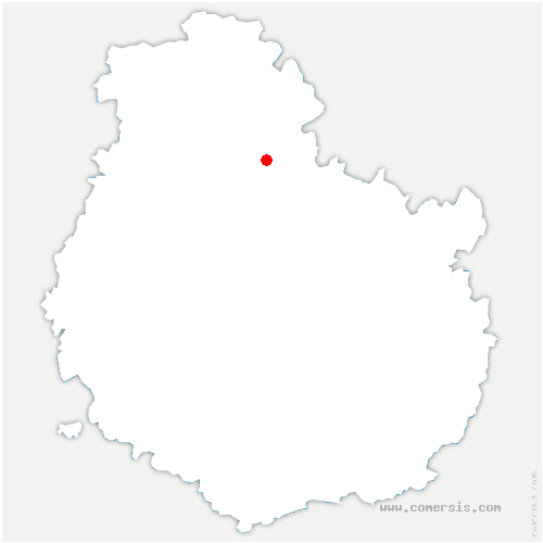 carte de localisation de Dracy-lès-Couches