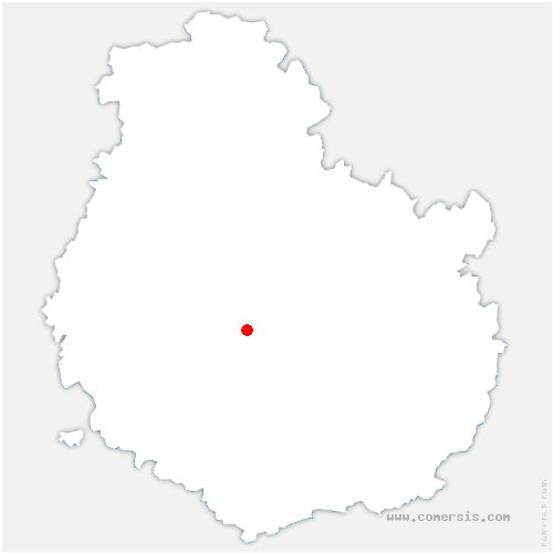 carte de localisation de Drée