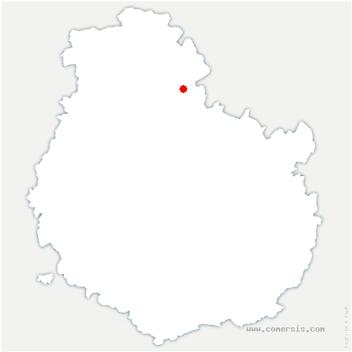 carte de localisation d'Épertully