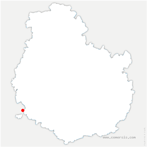 carte de localisation de Germigney
