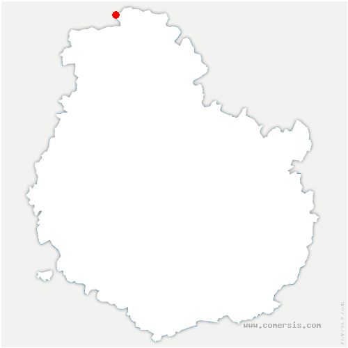 carte de localisation de Grancey-sur-Ource