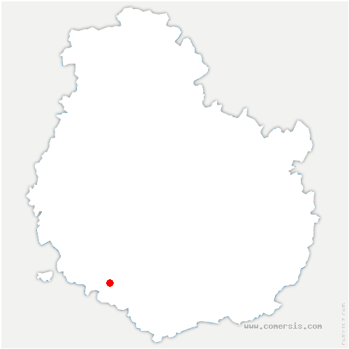 carte de localisation de Magnien