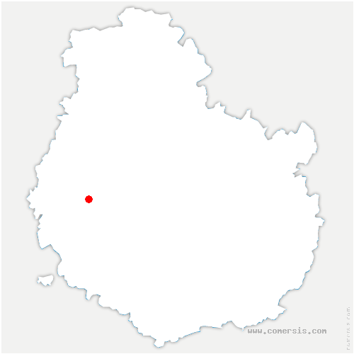 carte de localisation de Marcigny-sous-Thil