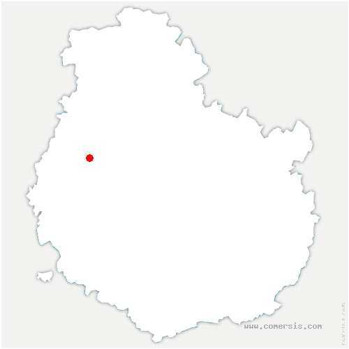 carte de localisation de Massingy-lès-Semur