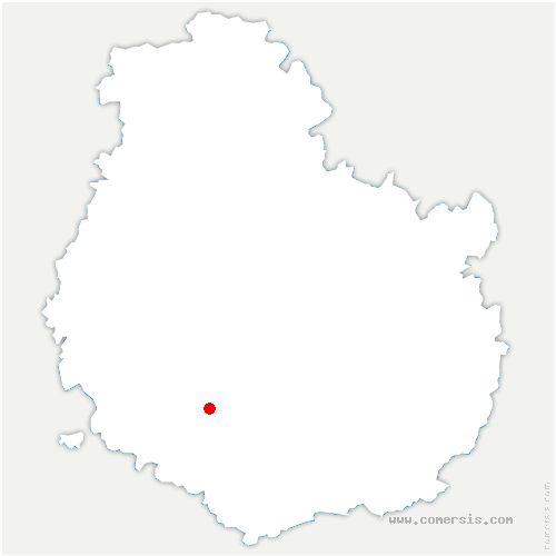 carte de localisation de Meilly-sur-Rouvres