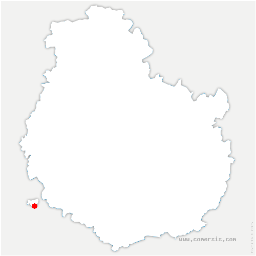 carte de localisation de Ménessaire