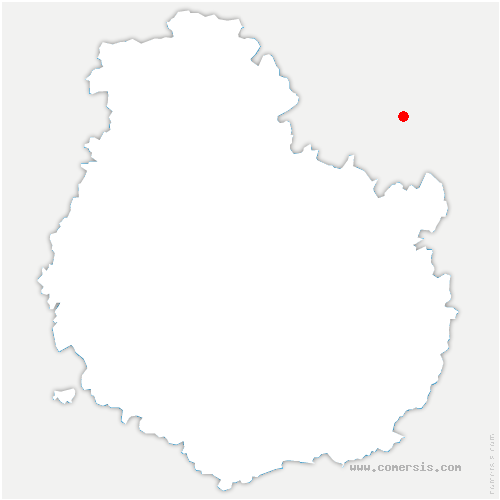 carte de localisation de Mont-lès-Seurre