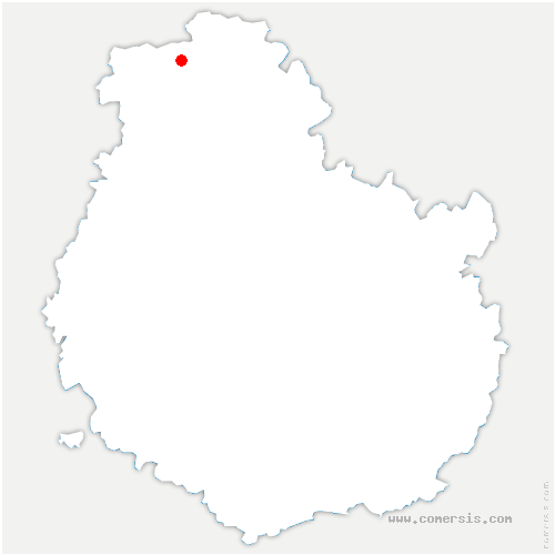 carte de localisation de Peintre