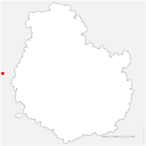 carte de localisation de Percey-le-Grand