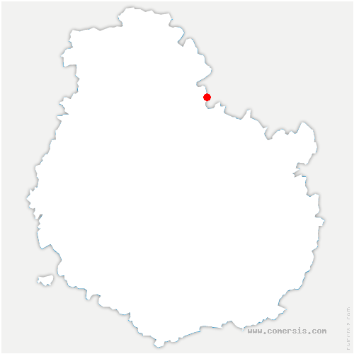 carte de localisation de Remigny