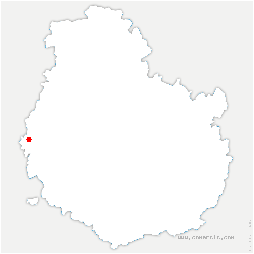 carte de localisation de Roche-en-Brenil