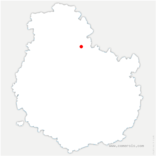 carte de localisation de Saint-Maurice-lès-Couches